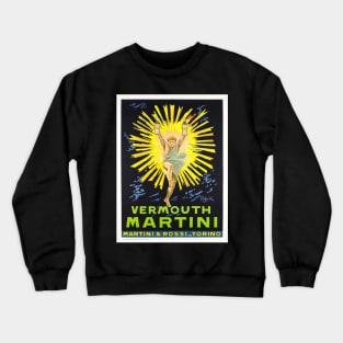 Leonetto CAPPIELLO Poster Vermouth Martini Crewneck Sweatshirt